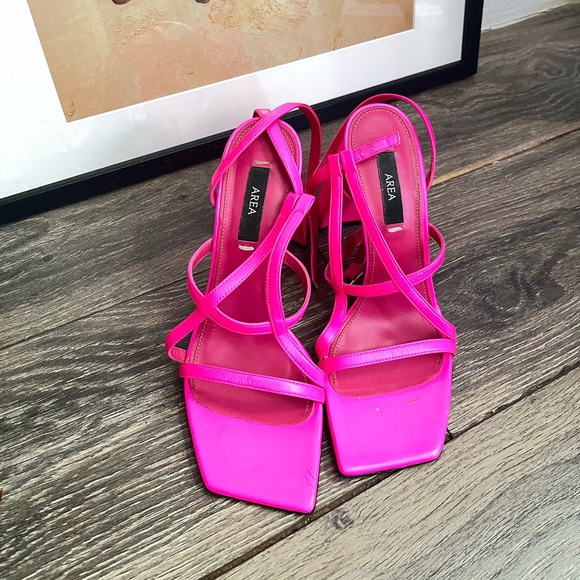 Shoes - Area Hot Pink Heels size 39 IT